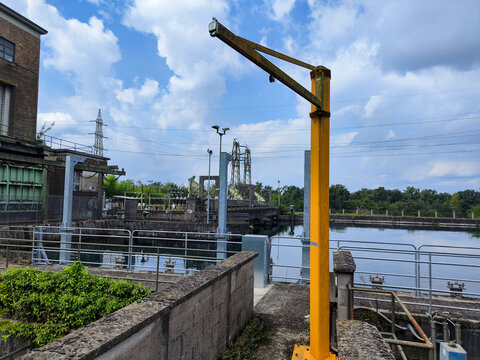 The hydroelectric power station at Tornavento in Italy