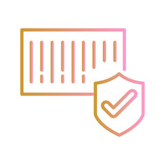 Barcode Access Vector Icon
