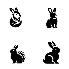 viscacha, icon, vector illustration, white background