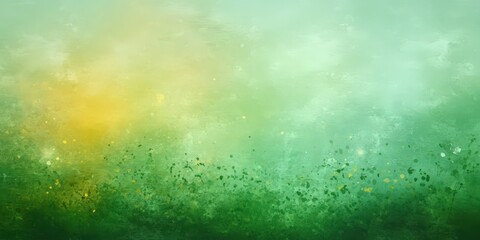 Obraz premium Soft Green and Yellow Abstract Background Design