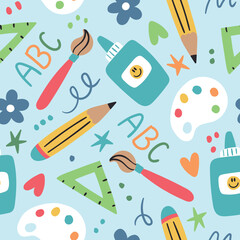 Back To School Pattern Back To School Background