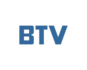 BTV logo design vector template. BTV