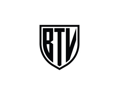 BTV logo design vector template. BTV