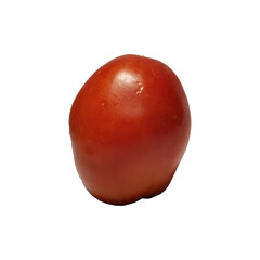 Desi Tomato vegetables isolated on white background. Natural, organic and fresh whole tomatoes.
