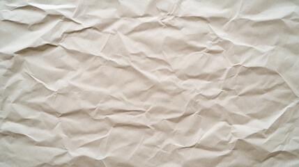Obraz premium A paper with a lot of wrinkles and creases. The paper is white and has a rough texture