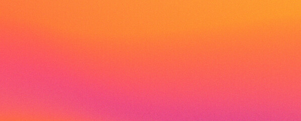 Abstract grainy background glowing orange pink blurred color flow banner poster cover design, noise texture effect, glow template empty space, grainy noise grungy texture color