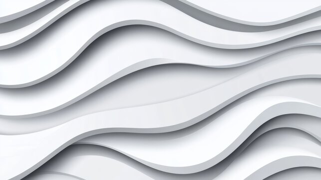 The image is a white background with a series of wavy lines. The lines are thin and appear to be drawn with a pencil