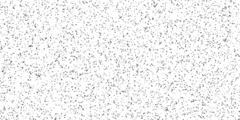 Terrazzo flooring consists of chips of marble texture. quartz surface white, black for bathroom or kitchen countertop. white paper texture background. rock stone marble backdrop textured illustration.