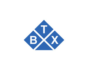 Fototapeta premium BTX logo design vector template. BTX