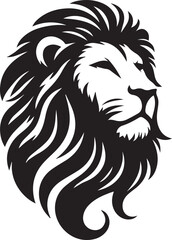 lion head vector