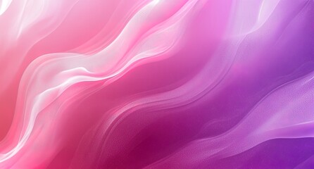 Obraz premium Delicate Pink and Purple Waves - Ideal for Feminine and Romantic Designs