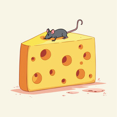 18 mouse in cheese