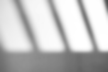 Spotlight forming window shadow on transparent background