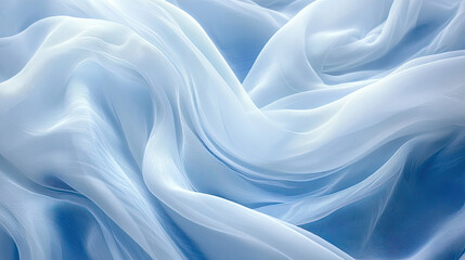 Obraz premium wavy White and Blue Colors Background