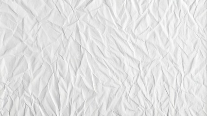 white crumpled paper