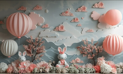 Design a Vibrant and Festive Birthday Celebration Background