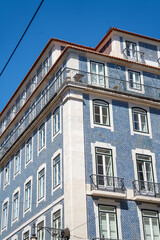 Obraz premium facade of an building in Lisbon