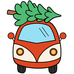 Christmas decorations cartoon 