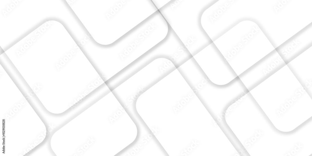 Poster bstract background is white with an old surface and white 3d lines and technology modern background 