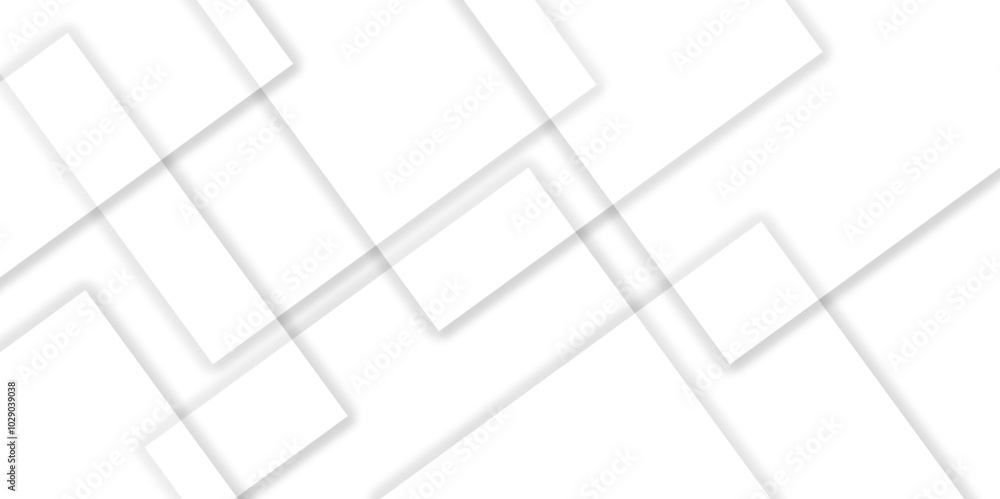 Poster bstract background is white with an old surface and white 3d lines and technology modern background 