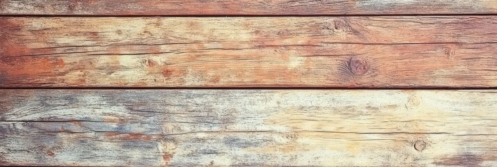 Obraz premium Rustic Wooden Plank Background with Natural Texture