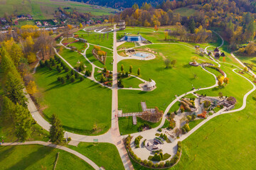 Ogrody Sensoryczne w Muszynie.