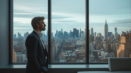 Solitude in a Gray Office