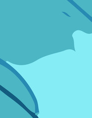 abstract background with untidy waves Illustration