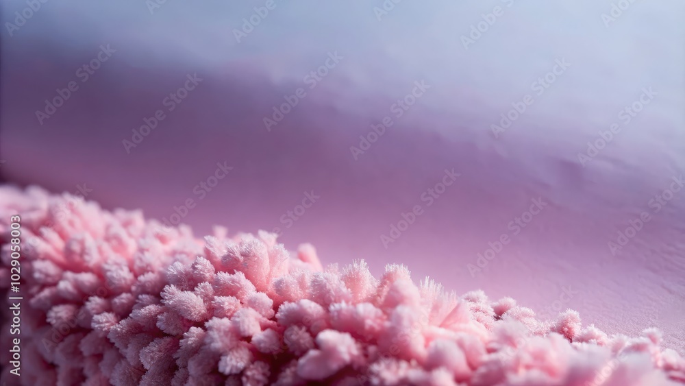 Poster featuring a delicate foamy background in a trendy color, this elegant texture reflects a fragile and