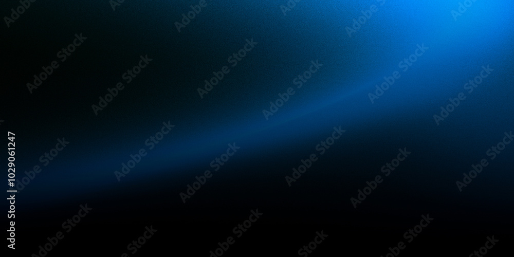 Fototapete smooth gradient background featuring blend of deep blue and black tones, creating serene and calming atmosphere. subtle noise texture adds depth and interest to visual