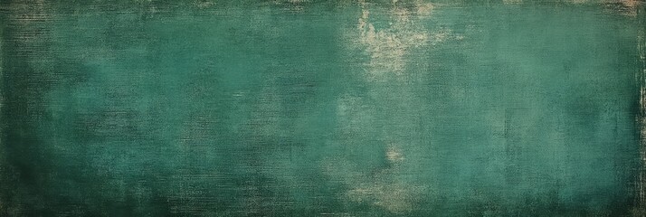 Fototapeta premium Textured teal background with rustic appearance