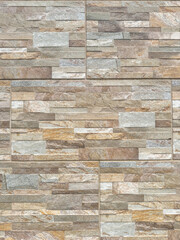 pattern of decorative stone wall surface natural color