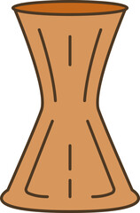 Ceramic Vase Illustration
