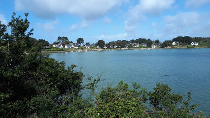 Promenade &agrave; Sarzeau, dans le Morbihan en Bretagne