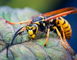 Wasp, Insect, Macro