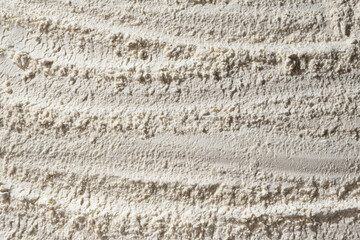Abstract Cooking Background, Wheat Flour Texture Top View.