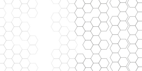 Abstract white background with hexagon and hexagonal background. Luxury white pattern with hexagons. abstract 3d hexagonal background with shadow. 3D futuristic abstract honeycomb mosaic background.