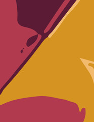 abstract background with untidy waves Illustration