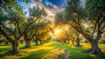 Olive Grove Portrait Photography - Capturing the Beauty of Nature and Serenity