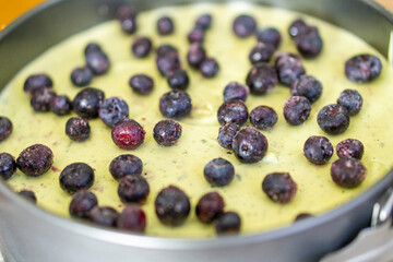 Healthy layered mojito cheese cake. Jelly mojito cake. Dessert. food concept