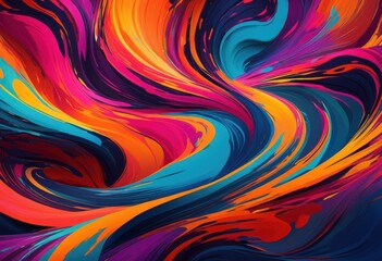 Obraz premium vibrant eye catching dynamic abstract backgrounds creative projects designs, colorful, graphics, images, motion, bright, palette, inspiration, artwork