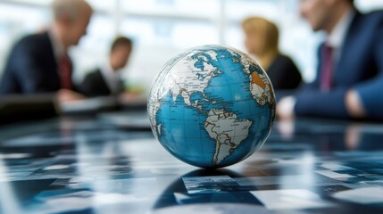 Close-up of competitive analysis between imported and local goods in a business strategy meeting