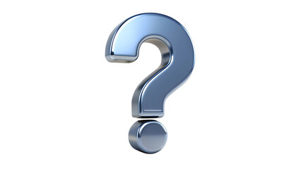 Question Mark on a PNG Background