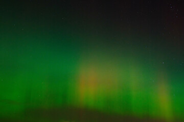 Aurora borealis in Hamburg, Germany. Northern lights