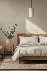 Modern Bedroom with Natural Light