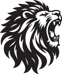 lion head vector