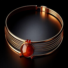 carnelian necklace a piece steeped in vibrant character