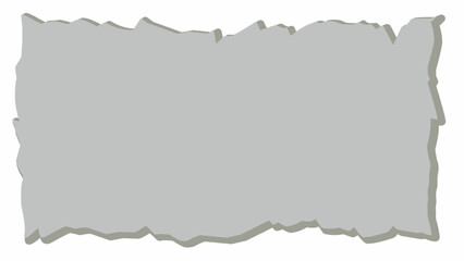 Fototapeta premium gray torn paper pattern illustration