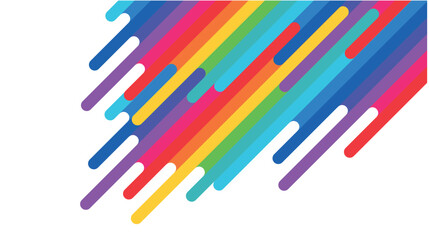 colored abstraction of liquid rainbow smudges, LGBT colors on a transparent background in the form of stripes, colored pencils and paints, thick strokes of paint