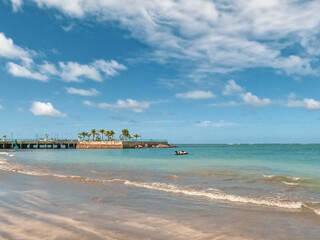 Fototapeta premium Marco dos Corais Maceió Brazil 
